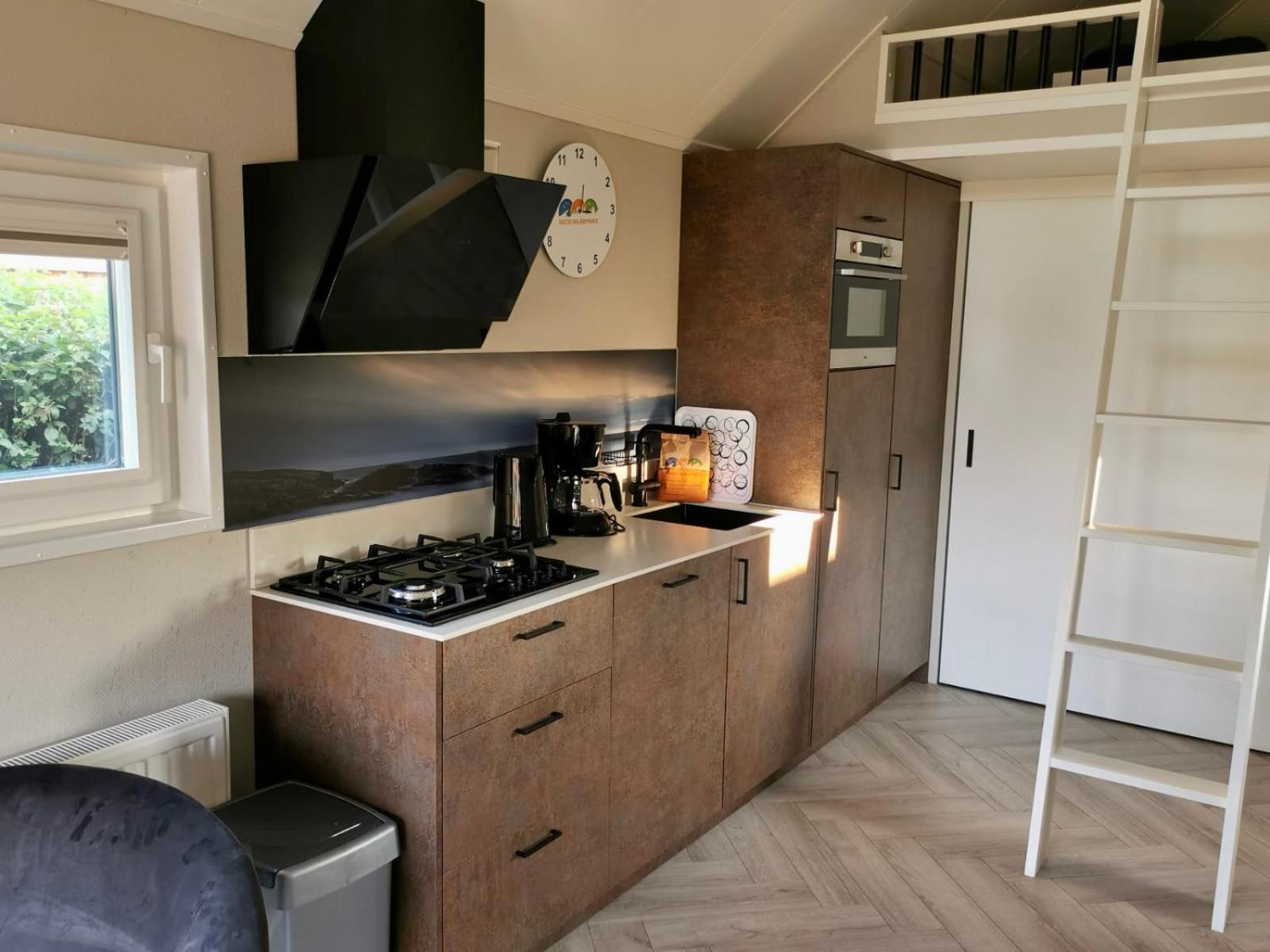 Tiny Haus Auszeit Am See Lathum Екстериор снимка